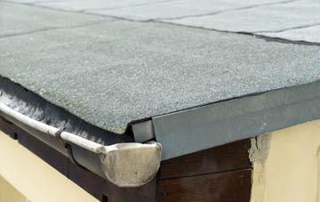 repair or replace Hasland flat roofing?