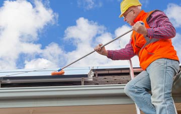 Hasland soft wash roof cleaning